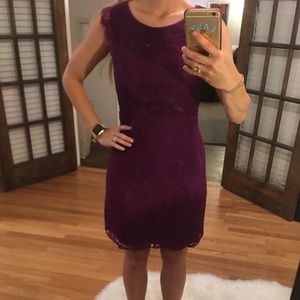 Stitch fix purple lace dress